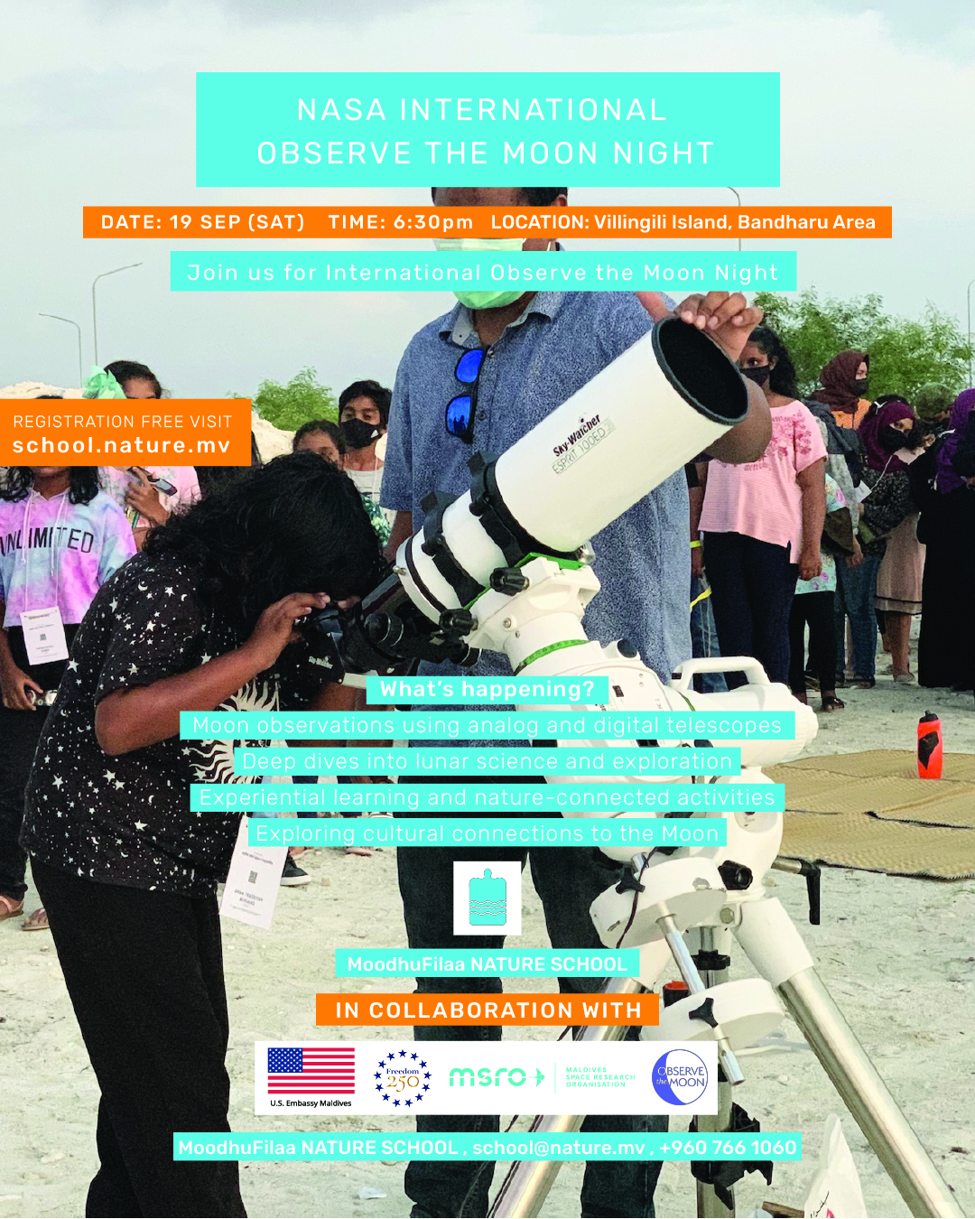 NASA International Observe the Moon Night