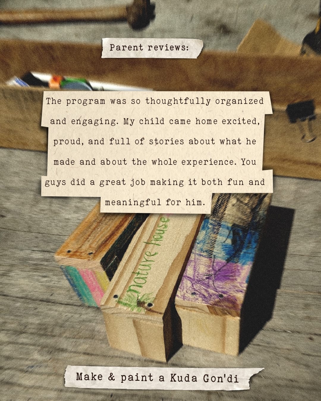 Reviews testimonials Nature School Maldives