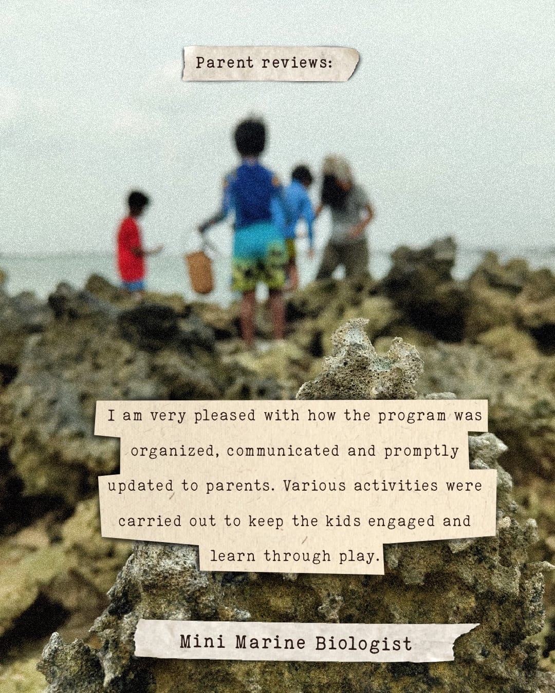 Reviews testimonials Nature School Maldives